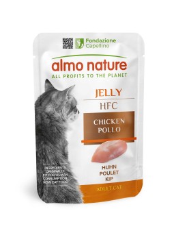 HFC Jelly для кошек с курицей, пауч, 55 г