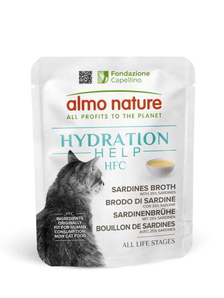 HFC Hydration Help для кошек, суп с сардинами, 50 г
