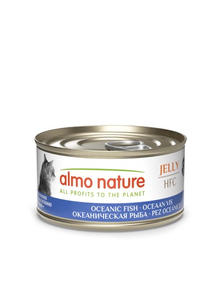 HFC JELLY для кошек, консерва из океанической рыбы, 70 г