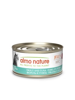 HFC JELLY для кошек, консерва из форели и тунца, 70 г