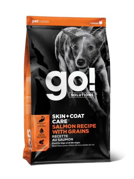 GO! Skin + Coat сухой корм для собак с лососем 11,4 кг