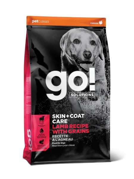 GO! Skin + Coat сухой корм для собак с ягненком 11,4 кг