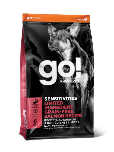GO! Sensitivities беззерновой корм для собак с лососем 10 кг